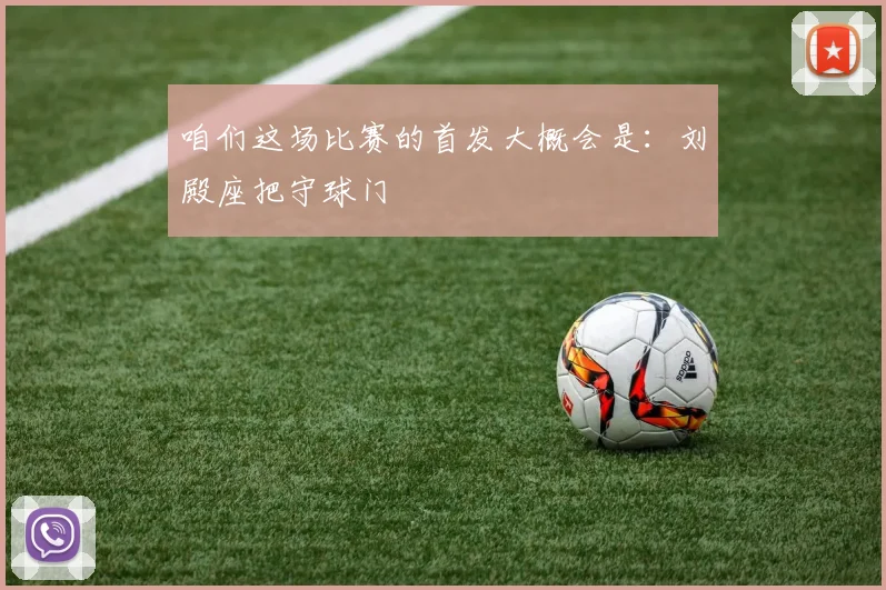 咱们这场比赛的首发大概会是：刘殿座把守球门